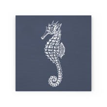 Load image into Gallery viewer, Seahorse Wood Canvas