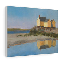 Load image into Gallery viewer, Willard Beach Shacks Canvas Gallery Wraps