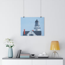 Load image into Gallery viewer, Maine Lighthouse Giclée Art Print