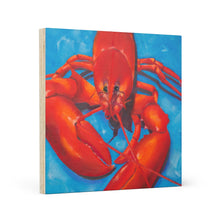 Load image into Gallery viewer, Maine Lobster Wood Canvas