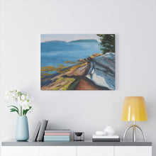 Load image into Gallery viewer, Maine Shore Canvas Gallery Wraps