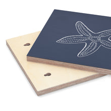 Load image into Gallery viewer, Starfish wood Canvas
