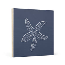 Load image into Gallery viewer, Starfish wood Canvas