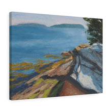 Load image into Gallery viewer, Maine Shore Canvas Gallery Wraps