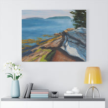 Load image into Gallery viewer, Maine Shore Canvas Gallery Wraps