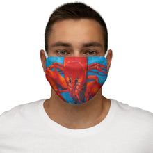 Load image into Gallery viewer, From Maine - Snug-Fit Lobster Polyester Face Mask