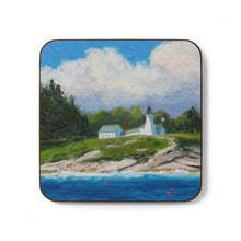 Load image into Gallery viewer, Burnt Island Hardboard Back Coaster