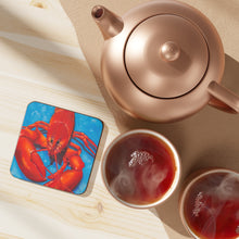 Load image into Gallery viewer, Maine Lobster Hardboard Back Coaster