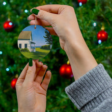 Load image into Gallery viewer, Hilltop House ornament - Ceramic Ornaments