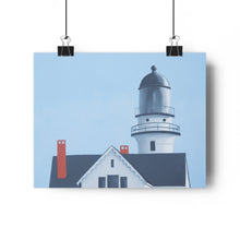 Load image into Gallery viewer, Maine Lighthouse Giclée Art Print