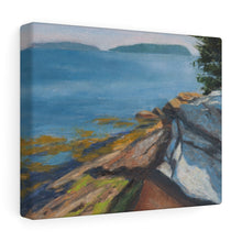 Load image into Gallery viewer, Maine Shore Canvas Gallery Wraps
