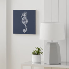 Load image into Gallery viewer, Seahorse Wood Canvas
