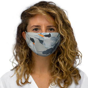 From Maine - Snug-Fit Terns on the beach Polyester Face Mask