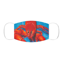 Load image into Gallery viewer, From Maine - Snug-Fit Lobster Polyester Face Mask
