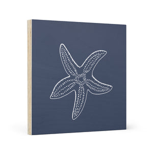 Starfish wood Canvas
