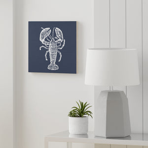 Lobster 2 Wood Canvas