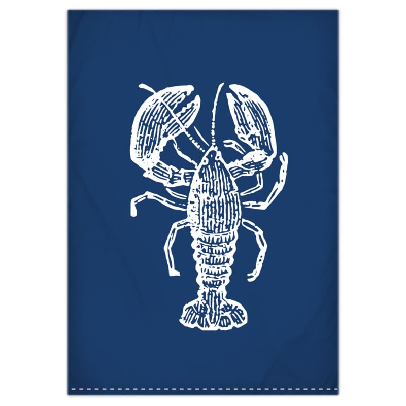 Twin Maine lobster duvet