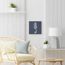 Load image into Gallery viewer, Seahorse Wood Canvas
