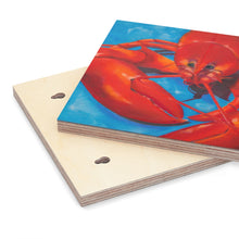 Load image into Gallery viewer, Maine Lobster Wood Canvas
