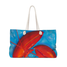 Load image into Gallery viewer, Maine Lobster Weekender Bag
