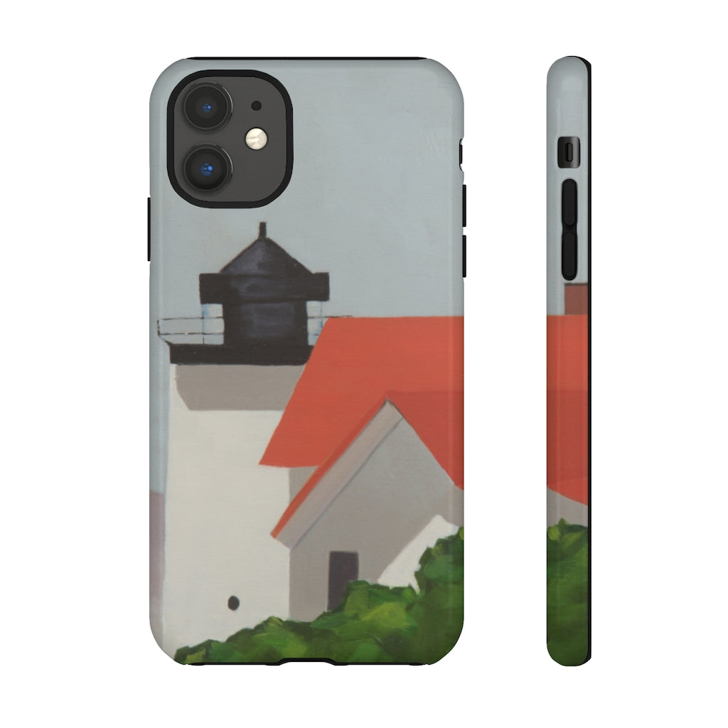 red lighthouse  phone case
