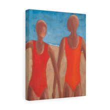 Load image into Gallery viewer, Beach lady  Canvas Gallery Wraps
