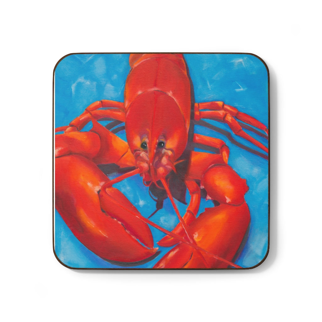 Maine Lobster Hardboard Back Coaster